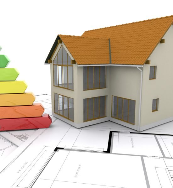 3D House with energy ratings